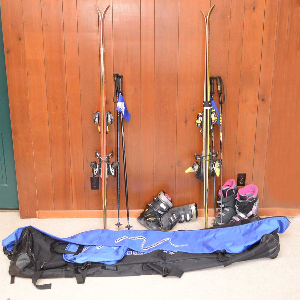 Rossignol Mens and Ladies Skis and Boots