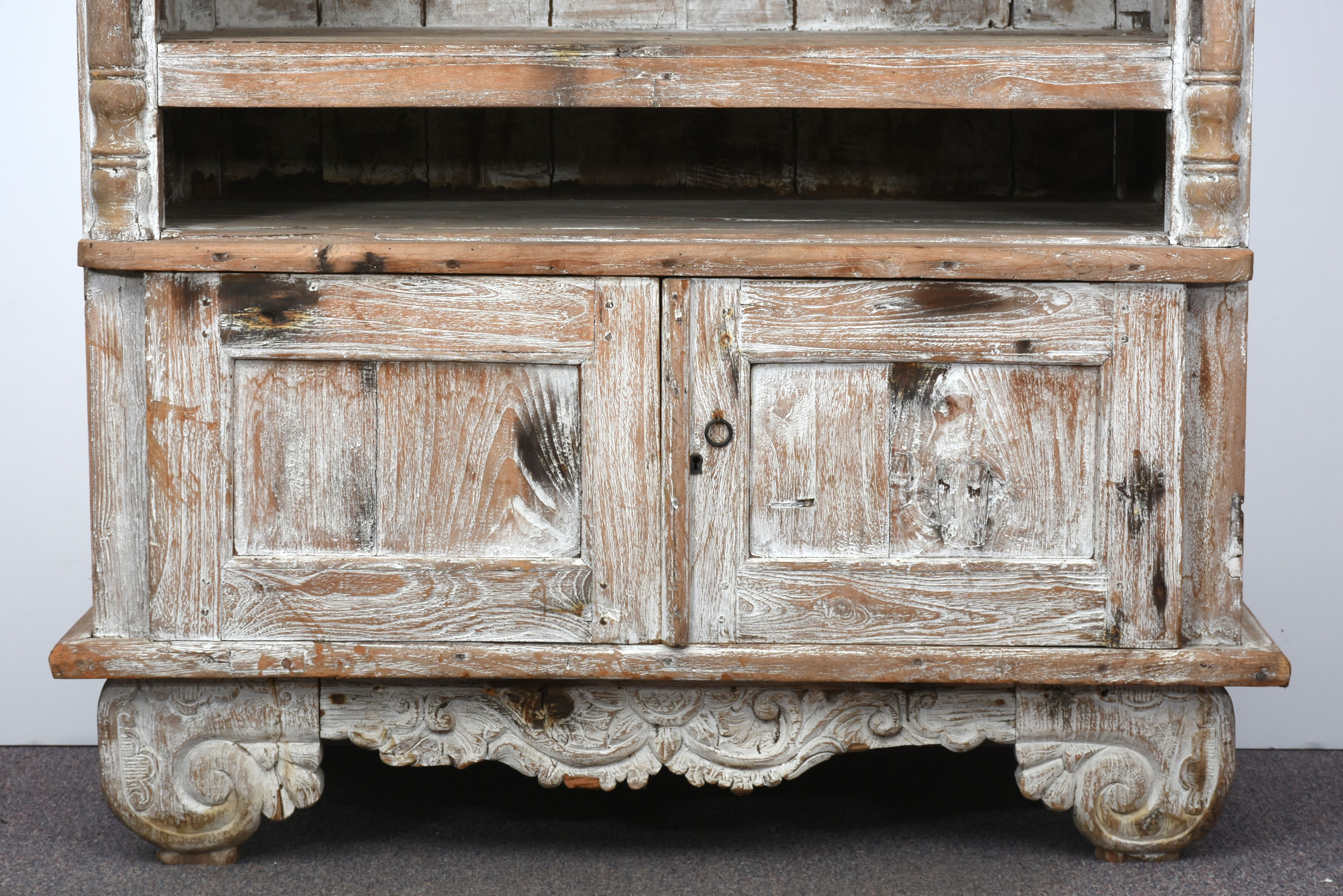 Mexican Style Open Hutch