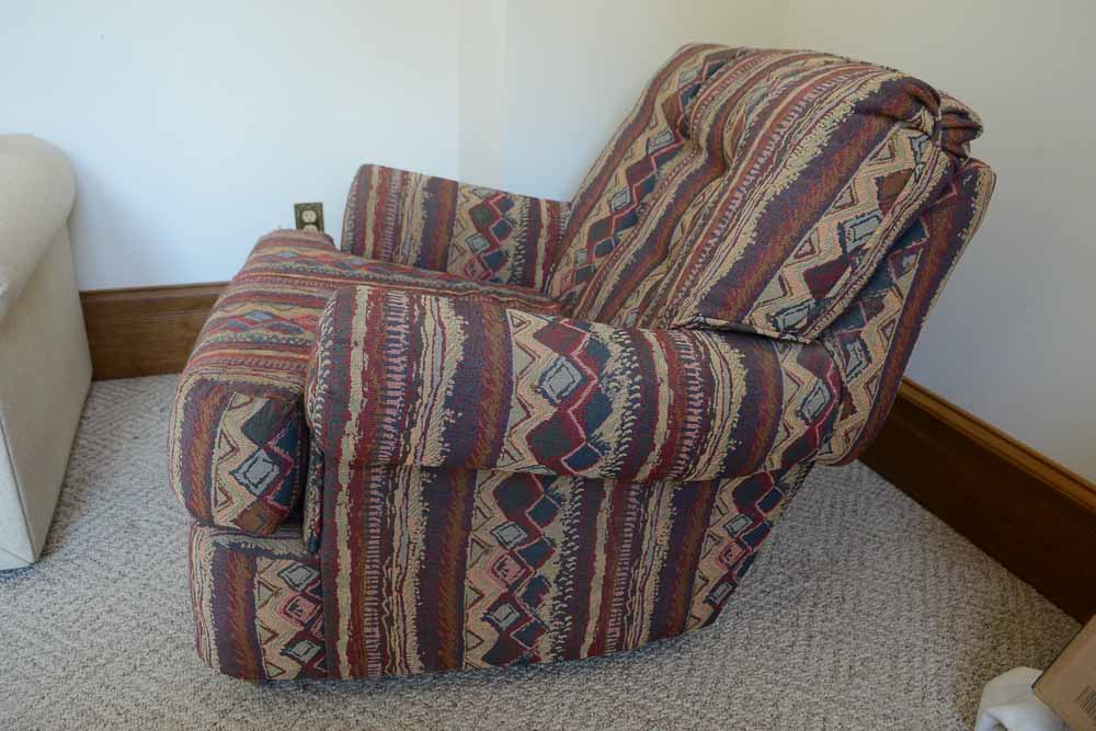 Arm Chair and Ottoman