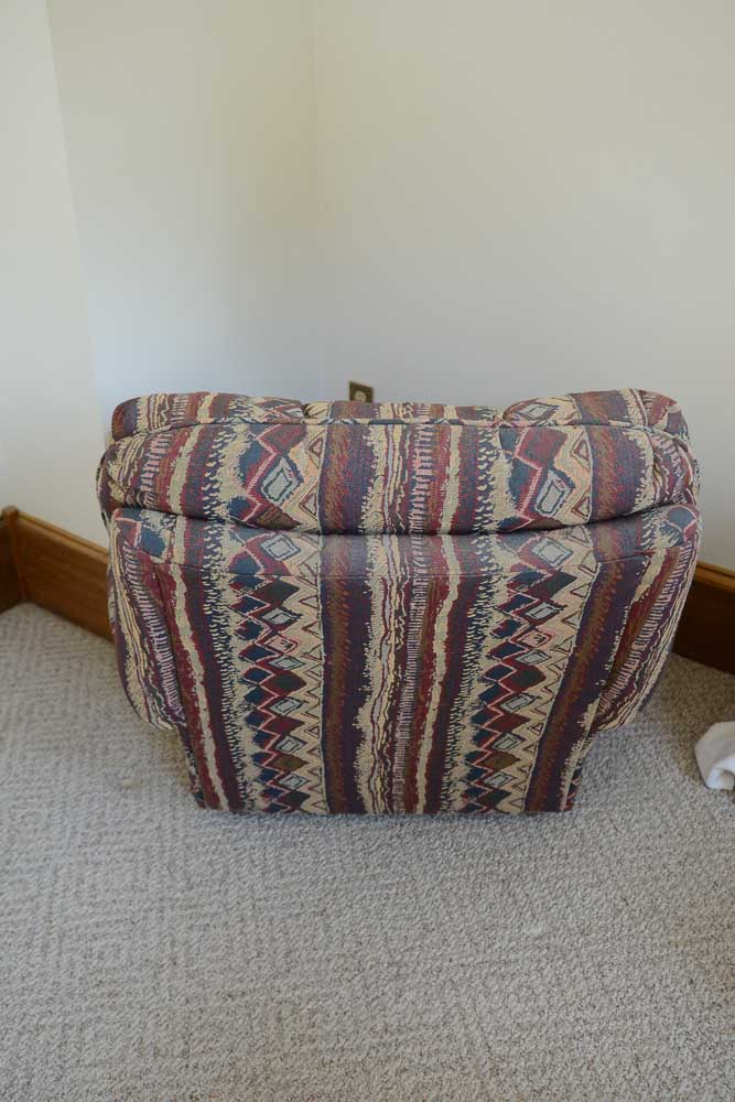 Arm Chair and Ottoman