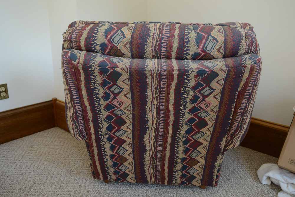 Arm Chair and Ottoman