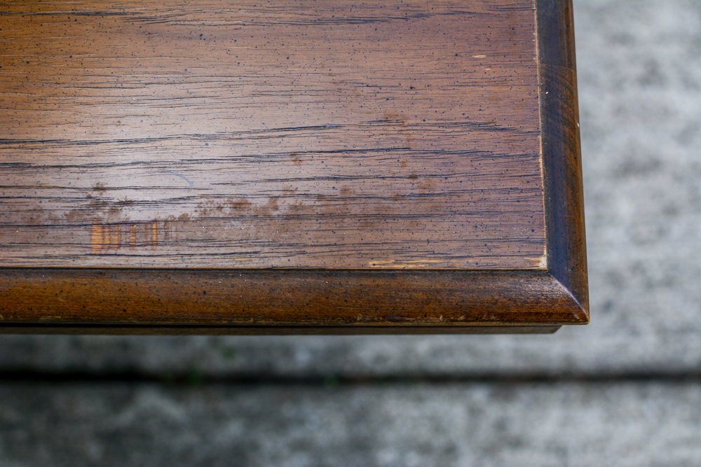 Oak Dining Table with Caned Back Chairs