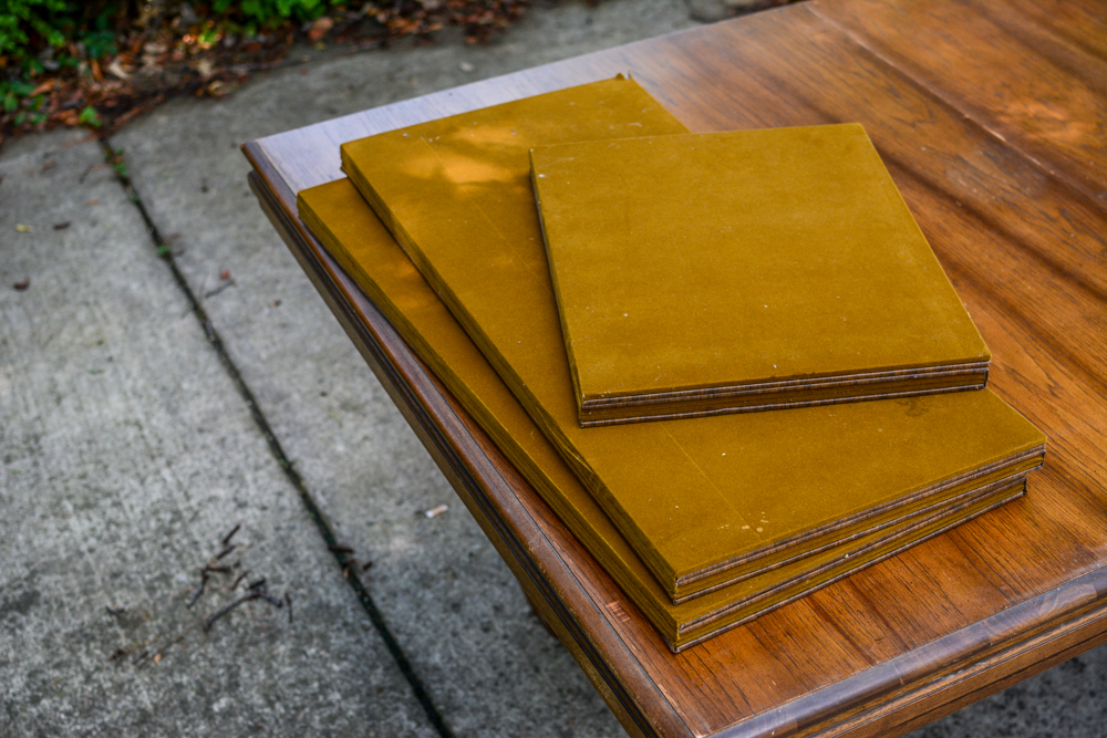 Oak Dining Table with Caned Back Chairs