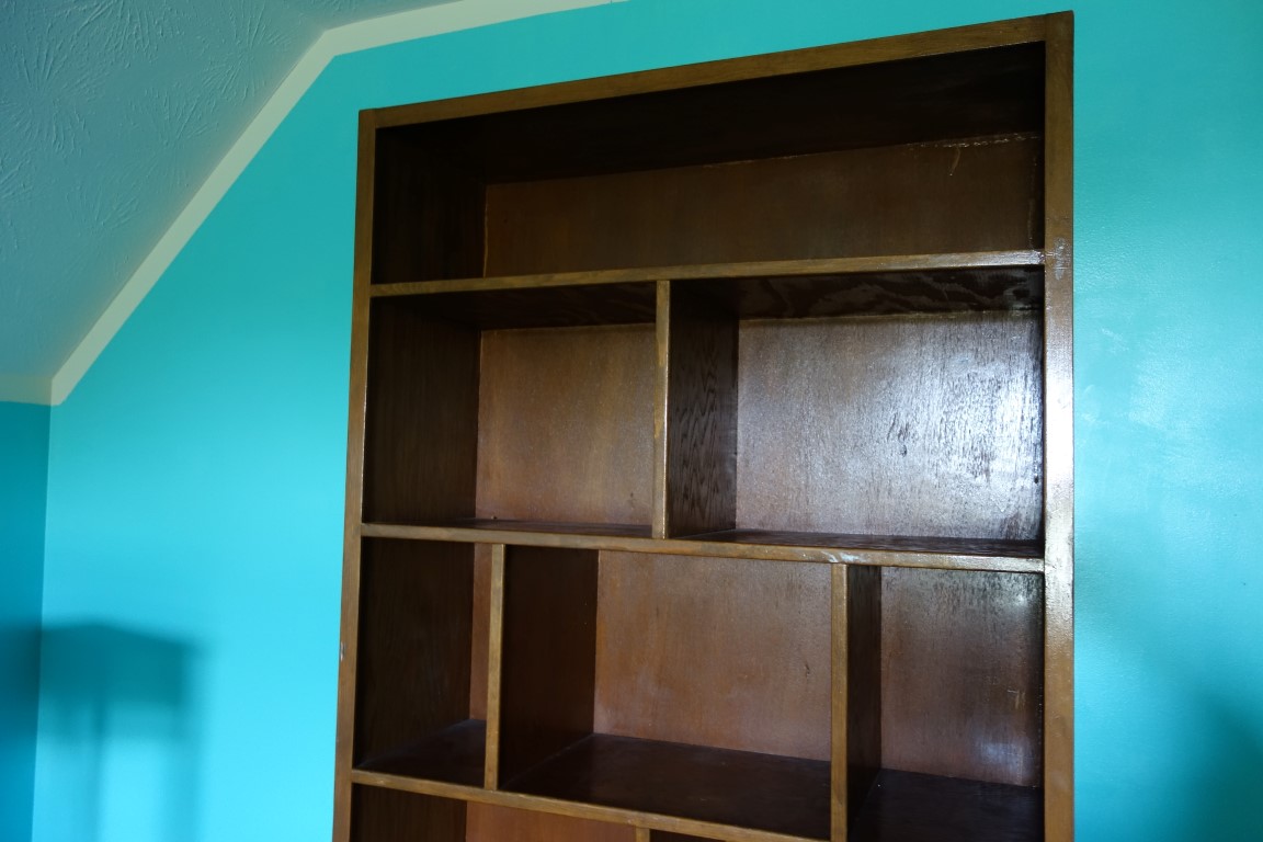 Bookcase, desk, side table and Other Pieces