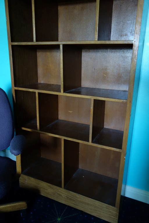 Bookcase, desk, side table and Other Pieces