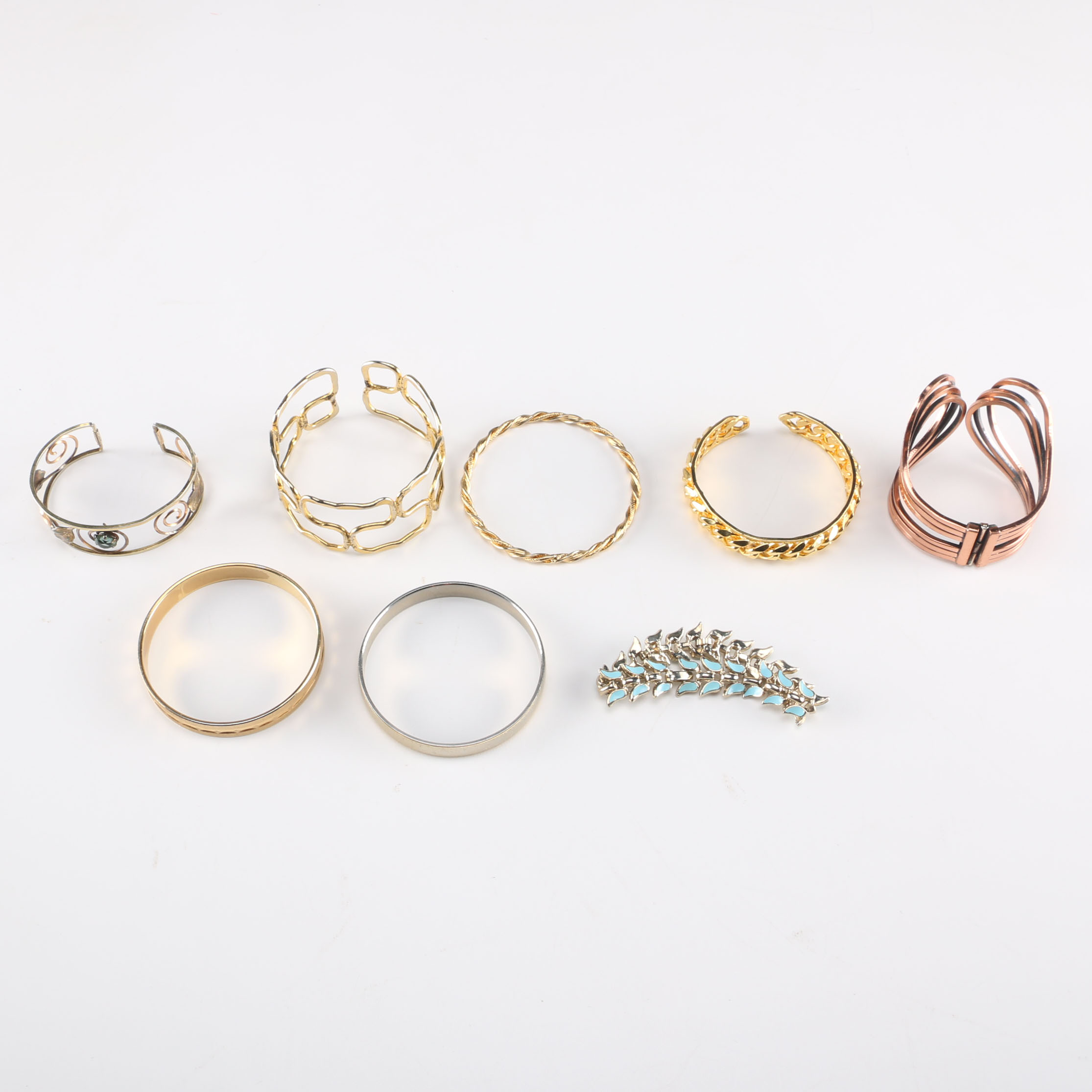 Vintage Gold Tone Bracelets