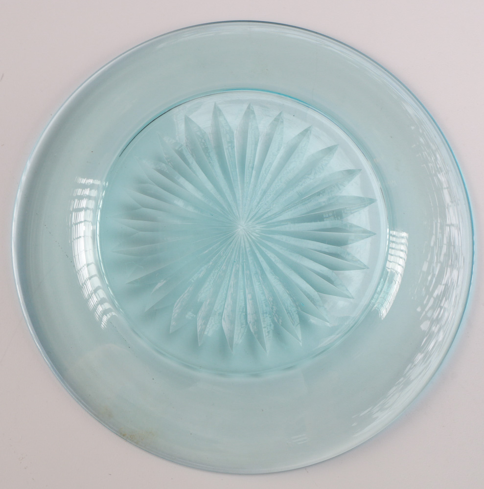 Collection of Blue Plates and Bowls