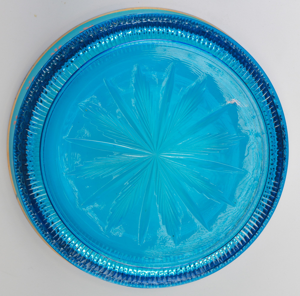 Collection of Blue Plates and Bowls