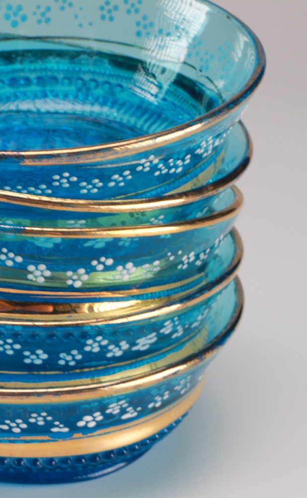 Collection of Blue Plates and Bowls
