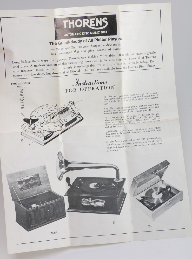 Thorens Music Box