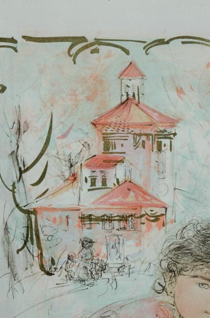 Edna Hibel Signed Limited Edition Lithograph