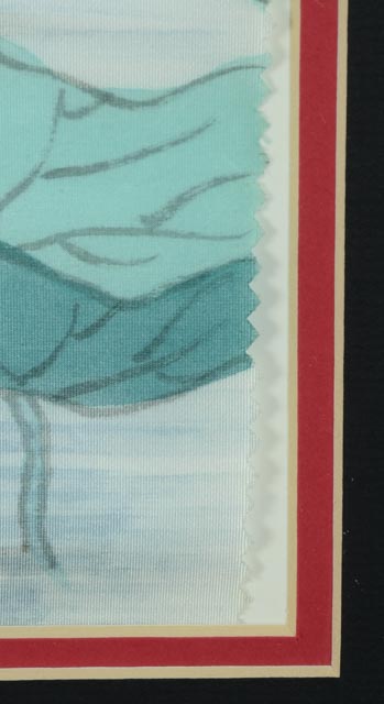 Chinese Watercolor Painting on Silk