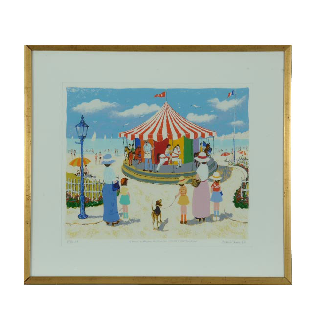 Michel Le Savarin Artist's Proof Serigraph