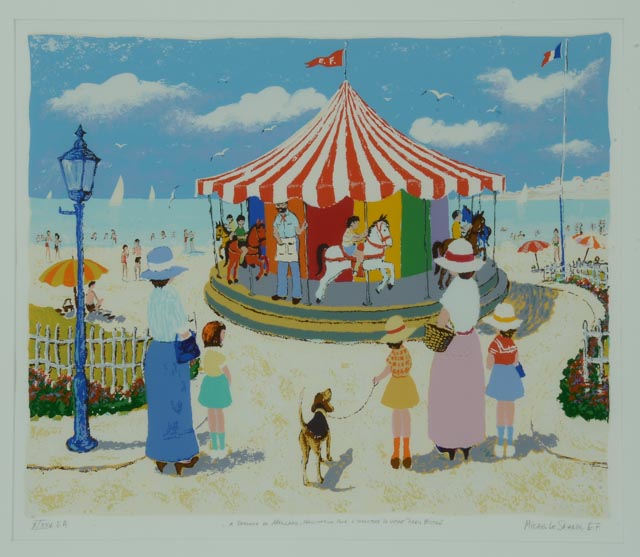 Michel Le Savarin Artist's Proof Serigraph