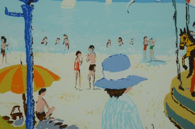 Michel Le Savarin Artist's Proof Serigraph