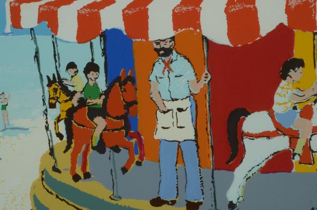 Michel Le Savarin Artist's Proof Serigraph