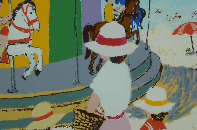 Michel Le Savarin Artist's Proof Serigraph