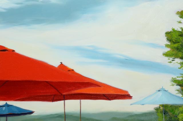 Dodie Loewe Original Oil on Canvas "The View"