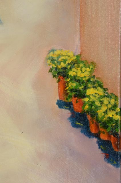 Dodie Loewe Original Oil on Canvas "The View"