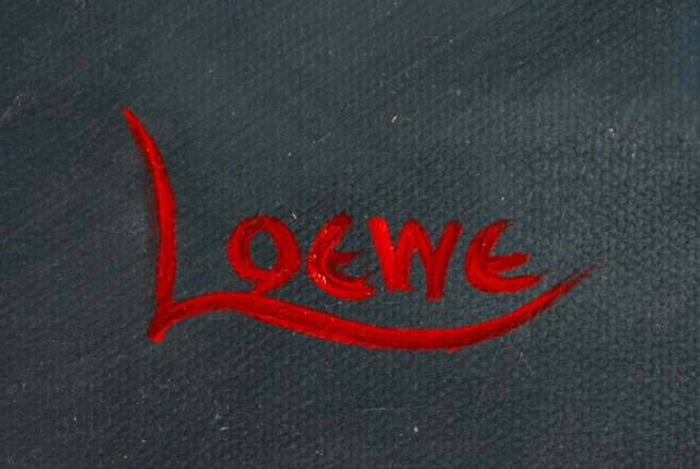 Dodie Loewe Original Oil on Canvas "The View"