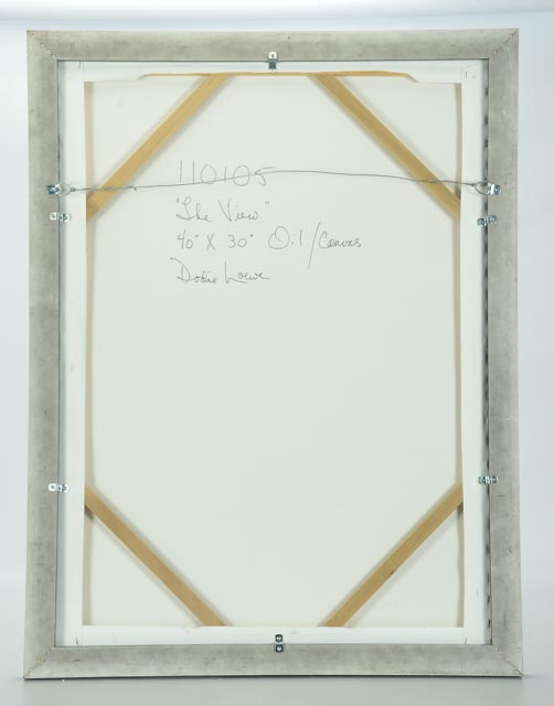 Dodie Loewe Original Oil on Canvas "The View"