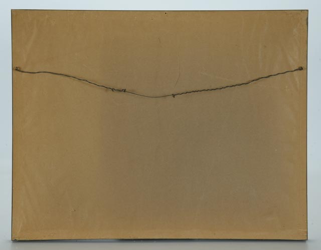 Robert Fabe Signed Offset Lithograph "End of the Line"