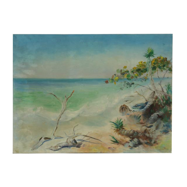 Dora McCollister Original Oil on Board Seascape