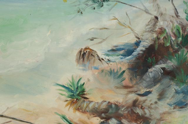 Dora McCollister Original Oil on Board Seascape