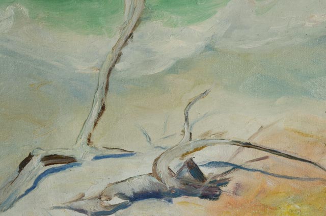 Dora McCollister Original Oil on Board Seascape