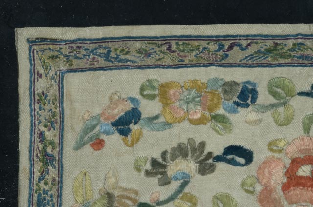 Antique Qing Dynasty Chinese Embroidery