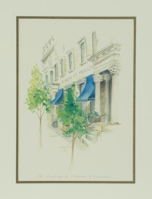 Lynn Kahle Offset Lithographic Reproduction of Watercolor