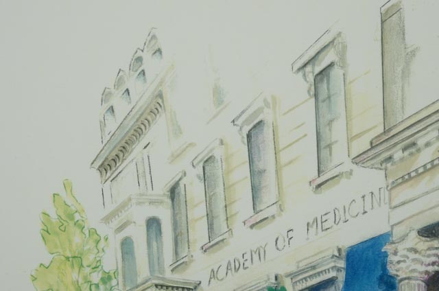 Lynn Kahle Offset Lithographic Reproduction of Watercolor