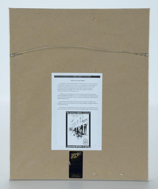 Lynn Kahle Offset Lithographic Reproduction of Watercolor