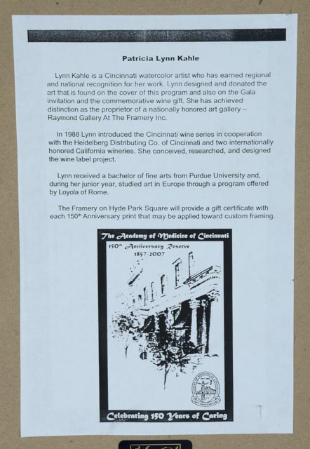 Lynn Kahle Offset Lithographic Reproduction of Watercolor