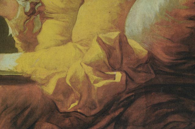 Jean-Honoré Fragonard Offset Lithograph on Board After "A Young Girl Reading"