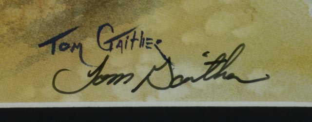 Tom Gaither Signed Offset Lithograph "Rabbit Hash General Store"