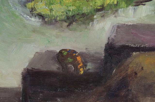 Dora McCollister Original Oil on Board Painting