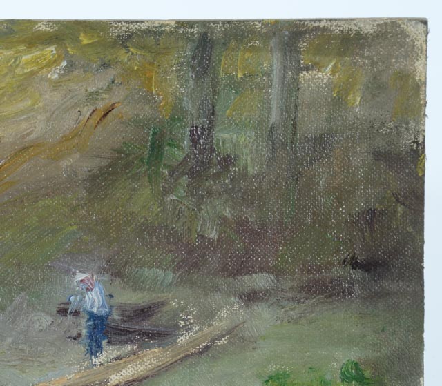 Dora McCollister Original Oil on Board Painting