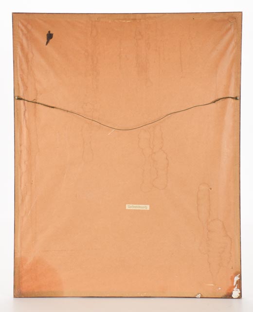 Robert Popick Vintage Original Watercolor