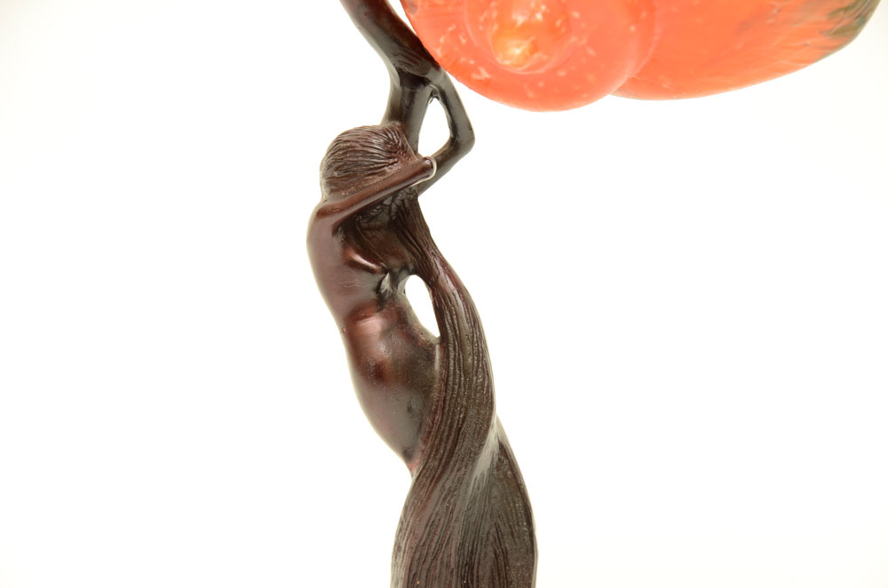 Art Nouveau Style Nautilus Lamp