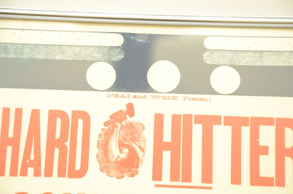 Vintage Signed Nashville Concert Poster