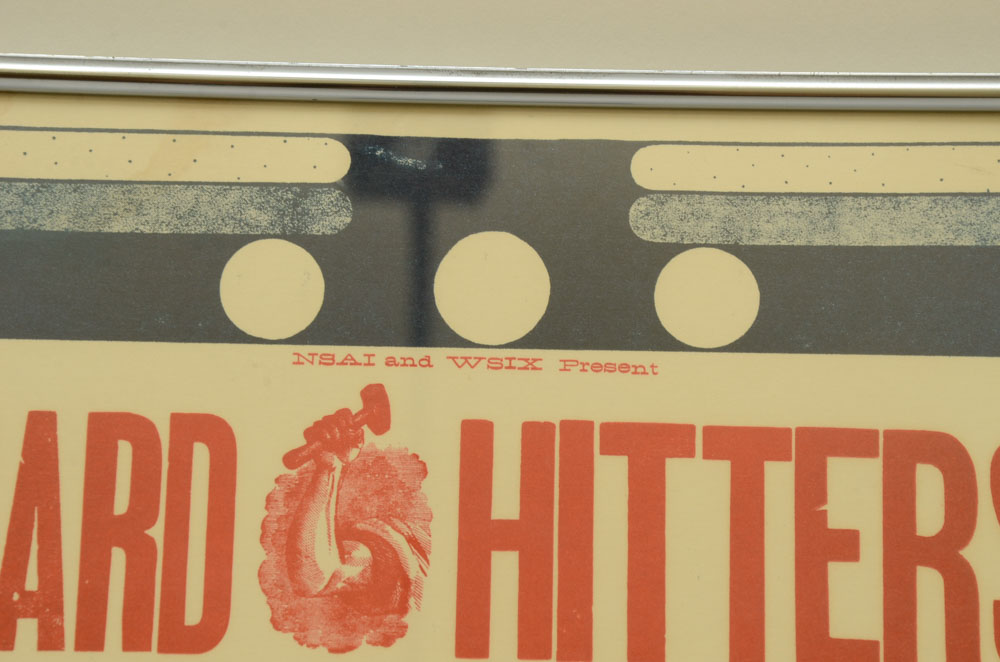 Vintage Signed Nashville Concert Poster