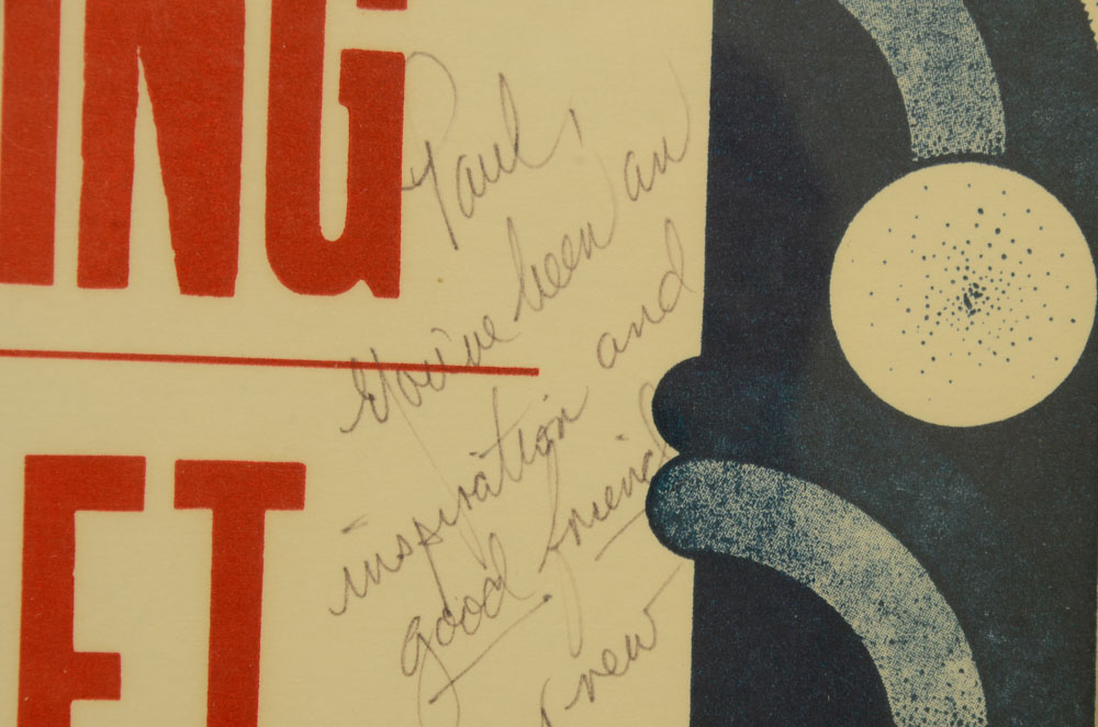 Vintage Signed Nashville Concert Poster