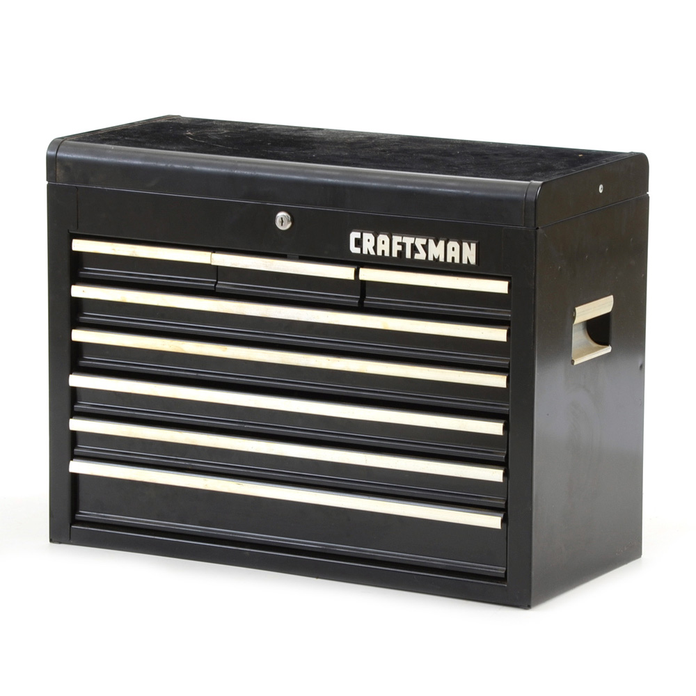 Black Craftsman Tool Chest