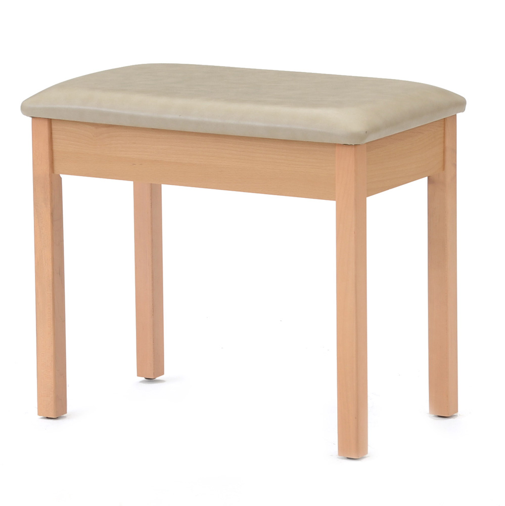 Natural Finished Vanity Bench