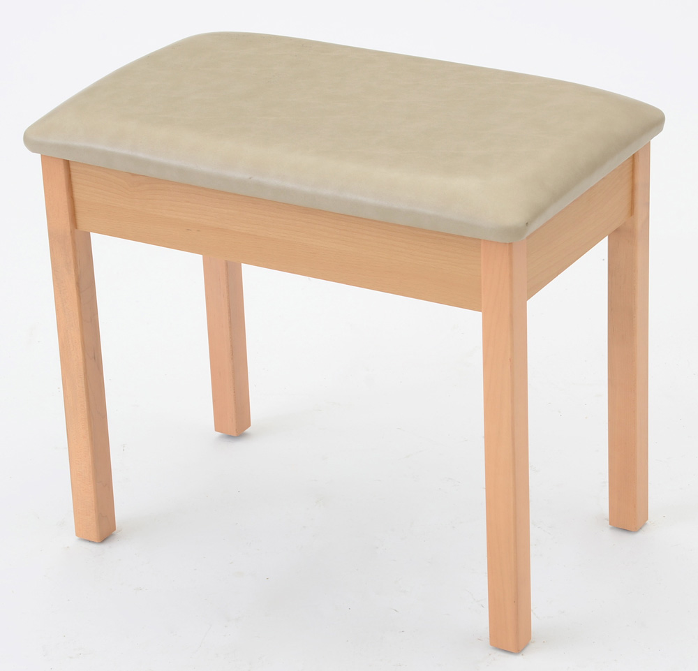 Natural Finished Vanity Bench