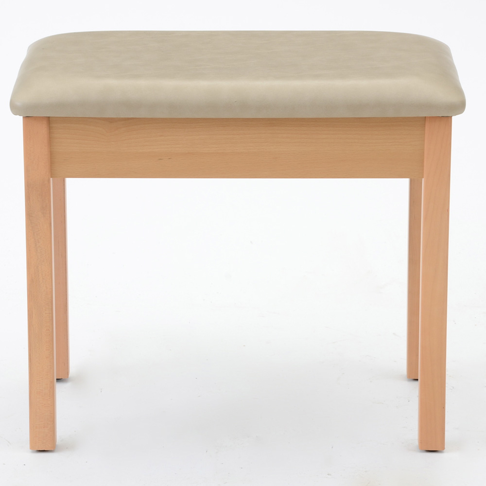 Natural Finished Vanity Bench