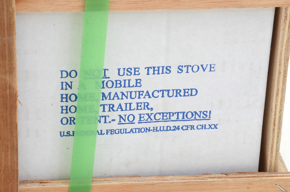 Cast Iron Boxwood Stove