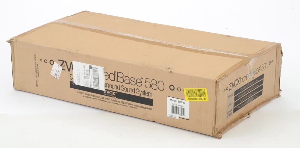 Zvox "Incredibase 580" Single Cabinet Surround Sound System