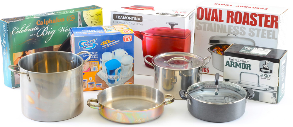 Assortment of Cookware